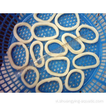 Bán buôn mới IQF Frozen Illex Squid Ring 3-8cm